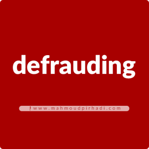 defrauding